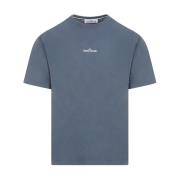 Stone Island Mörkblå T-shirt V0024 Blue, Herr