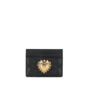 Dolce & Gabbana Svart Devotion Korthållare Black, Dam