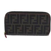 Fendi Vintage Pre-owned Canvas plnbcker Brown, Dam