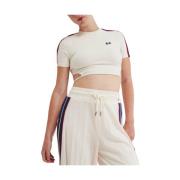 Ellesse Crop T-Shirt Sgv20144 Maldonado White, Dam