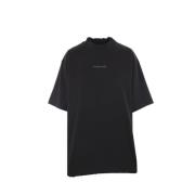 Balenciaga Logo T-shirt Svart Black, Dam