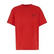 Givenchy Avslappnad Bomull T-shirt Red, Herr