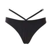 Karl Lagerfeld Signatur Bikini Botten Black, Dam