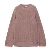 Rodebjer Mjuk Alpaca-Blend Sweater Pink, Dam