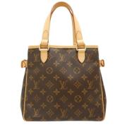 Louis Vuitton Vintage Pre-owned Canvas louis-vuitton-vskor Brown, Dam