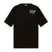 Kenzo T-shirt med logotyp Black, Herr