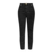 Balmain Slim-fit jeans Black, Dam