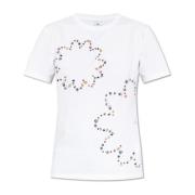PS By Paul Smith Tryckt T-shirt White, Dam