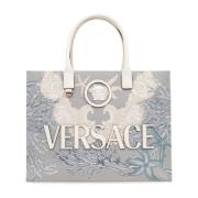 Versace Shopper väska Gray, Dam