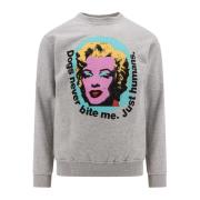 Comme des Garçons Grå Sweatshirt Crew-neck Långärmad Gray, Herr