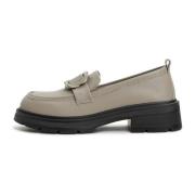 Cesare Gaspari Elegant Platform Loafers - Grå Gray, Dam