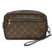 Louis Vuitton Vintage Pre-owned Laeder kuvertvskor Brown, Dam