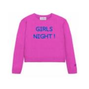 MC2 Saint Barth Cashmere Crewneck Sweater Girls Night Pink, Dam