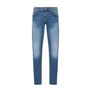 Armani Slim-fit Jeans Blue, Herr