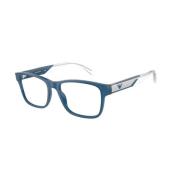 Emporio Armani Blå Ram Solglasögon Blue, Unisex