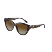 Jimmy Choo Polariserade bruna gradient solglasögon Brown, Unisex