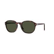 Persol Klassiska solglasögon i grönt Brown, Unisex