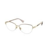 Ralph Lauren Guldram Glasögon Yellow, Unisex