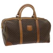 Celine Vintage Pre-owned Laeder handvskor Brown, Dam