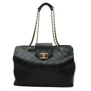 Chanel Vintage Pre-owned Laeder chanel-vskor Black, Dam