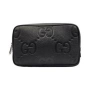 Gucci Vintage Pre-owned Laeder kuvertvskor Black, Dam