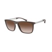 Emporio Armani Brun Gradient Solglasögon Brown, Dam