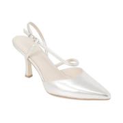 Guess Vita Stiletto Sandaler med Spänne/Slips Stängning White, Dam