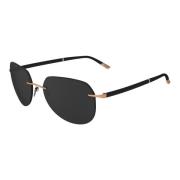 Silhouette Bronze/Grey Solglasögon SUN C-2 8709 Multicolor, Unisex