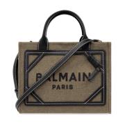 Balmain Shopper väska Green, Dam