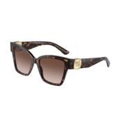 Dolce & Gabbana Carey Brun Gradient Solglasögon Brown, Herr