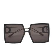 Dior Vintage Pre-owned Acetat solglasgon Black, Dam