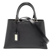 Louis Vuitton Vintage Pre-owned Laeder totevskor Black, Dam