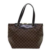 Louis Vuitton Vintage Pre-owned Canvas totevskor Brown, Dam