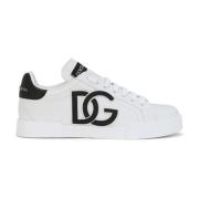 Dolce & Gabbana Vita Portofino Logo Sneakers White, Dam
