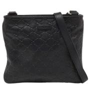 Gucci Vintage Pre-owned Laeder axelremsvskor Black, Dam