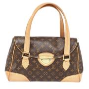 Louis Vuitton Vintage Pre-owned Laeder handvskor Brown, Dam