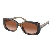 Coach Amber Tortoise Sunglasses Brown Shaded Multicolor, Dam