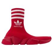 Balenciaga Tyg sneakers Red, Dam