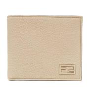 Fendi Vintage Pre-owned Laeder klockor Beige, Dam