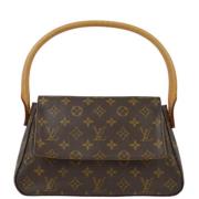 Louis Vuitton Vintage Pre-owned Laeder handvskor Brown, Dam