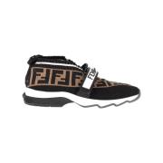 Fendi Vintage Pre-owned Polyester sneakers Multicolor, Dam