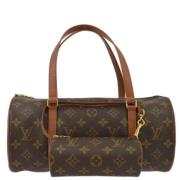 Louis Vuitton Vintage Pre-owned Laeder handvskor Brown, Dam