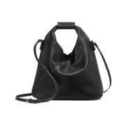 MM6 Maison Margiela Svart Japansk Klassisk Väska med Logotyp Black, Da...