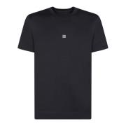 Givenchy Grå Rundhals Bomull T-shirt Gray, Herr