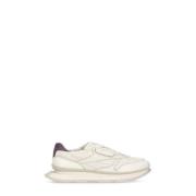 Reebok Ivory Läder Sneakers Rund Tå Beige, Herr