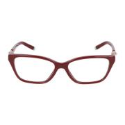 Tiffany Elegant Cat-Eye Glasögon Red, Unisex