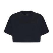 Amiri Broderad Svart Tee Black, Dam