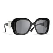 Chanel Ch5518 C501T8 Sunglasses Black, Dam