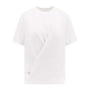 Givenchy Vit T-shirt med 4G detalj White, Dam