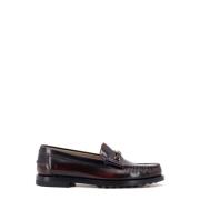 Tod's Brun Loafer Skor med Metall Detalj Brown, Dam